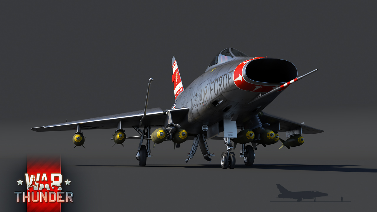 В разработке] F-100D Super Sabre: новая эпоха - Новости - War Thunder